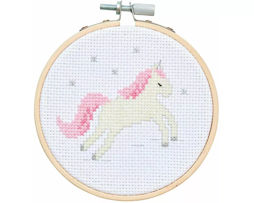 Stickpackung Mini Kit Einhorn