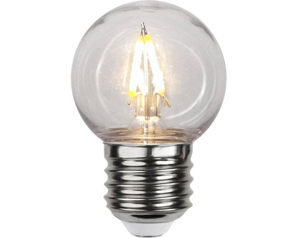 Star Trading LED Leuchtmittel, E27 G45 Outdoor Lighting PC Cover Filament