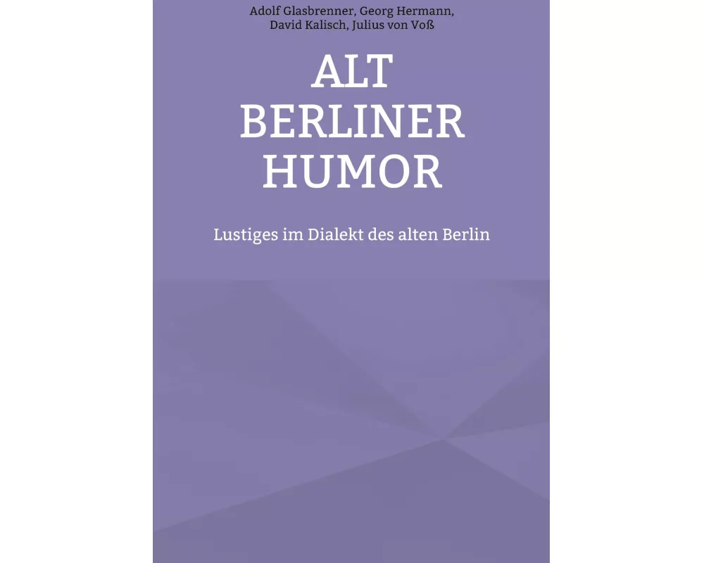Alt Berliner Humor