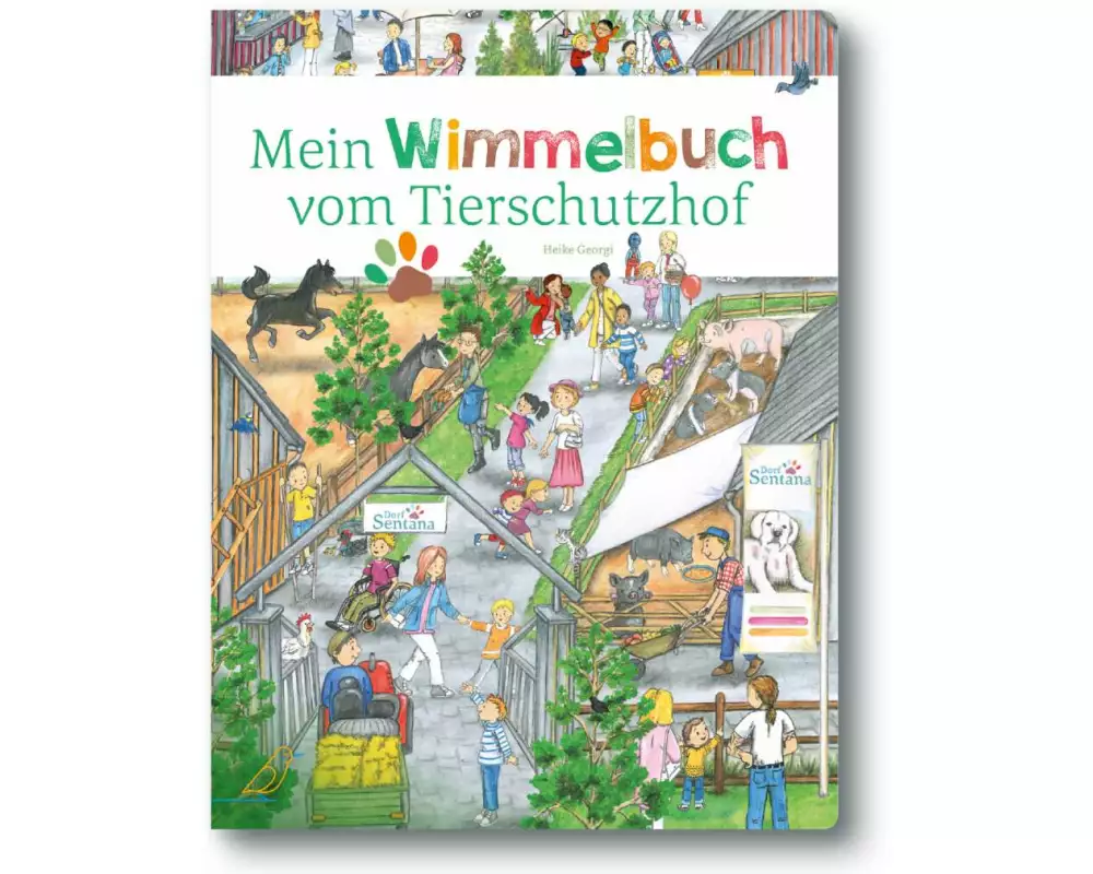 Mein Wimmelbuch vom Tierschutzhof