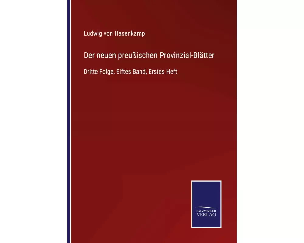 Der neuen preußischen Provinzial-Blätter