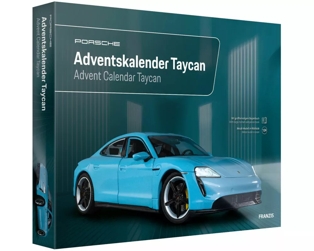 FRANZIS 67203 - Porsche Taycan Adventskalender