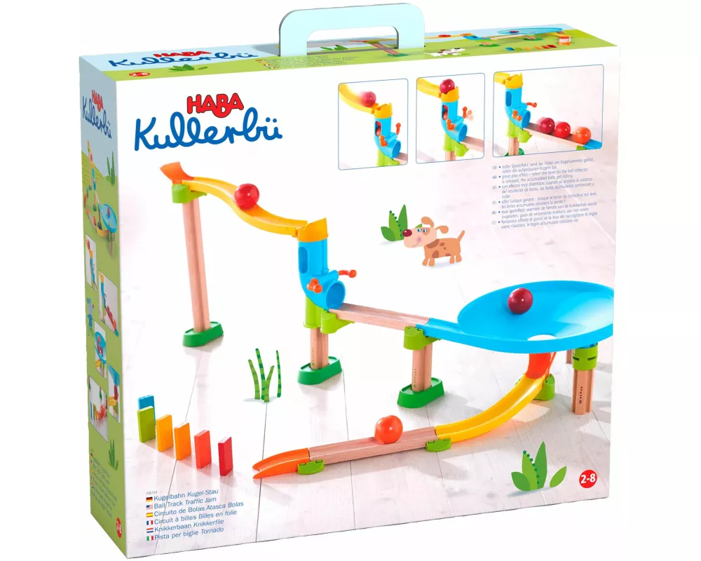 Kullerbü - Kugelbahn Kugel-Stau