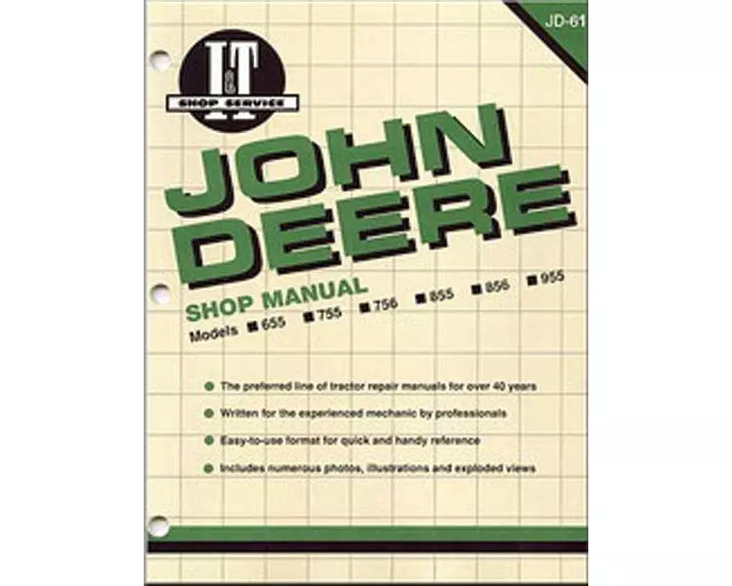 John Deere SRS 655 755 756 855 856&955
