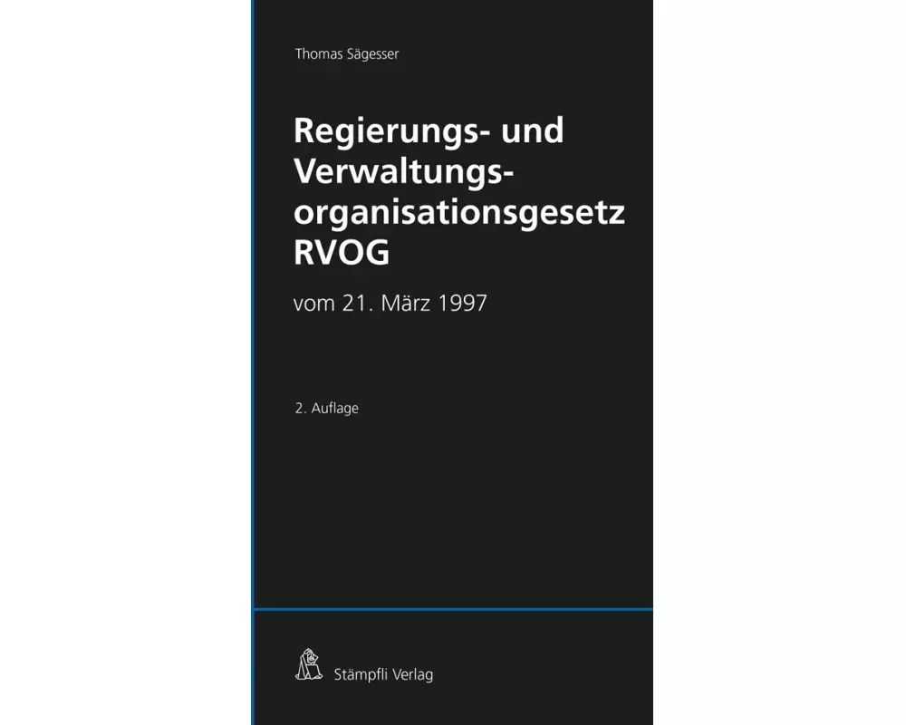 Regierungs- und Verwaltungsorganisationsgesetz RVOG