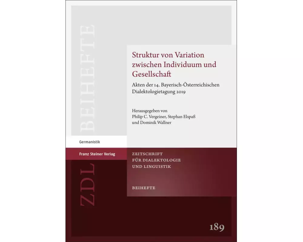 Struktur von Variation zwischen Individuum und Gesellschaft