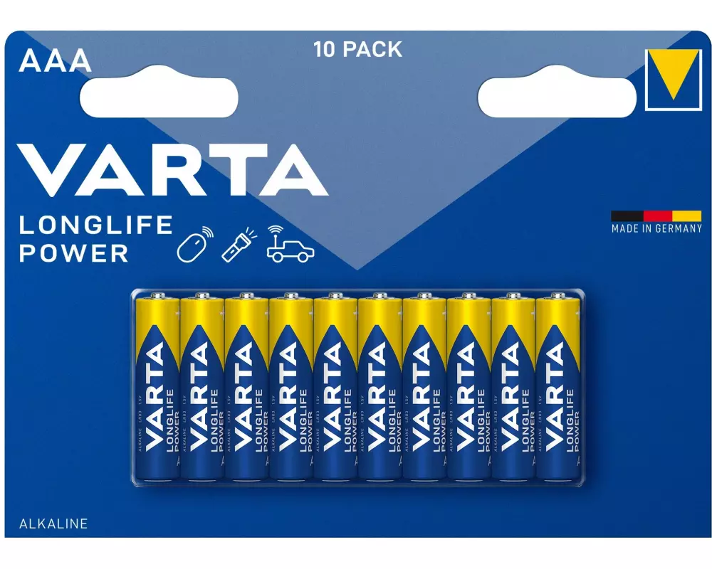 Varta Batterie Longlife Power AAA , 10 Stück