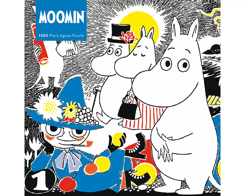 Adult Sustainable Jigsaw Puzzle: Moomin: Comic Strip, Book One