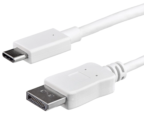 StarTech.com 3ft/1m USB C to DisplayPort 1.2 Cable 4K 60Hz