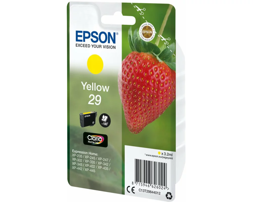 Epson Singlepack yellow 29 Claria Home Ink