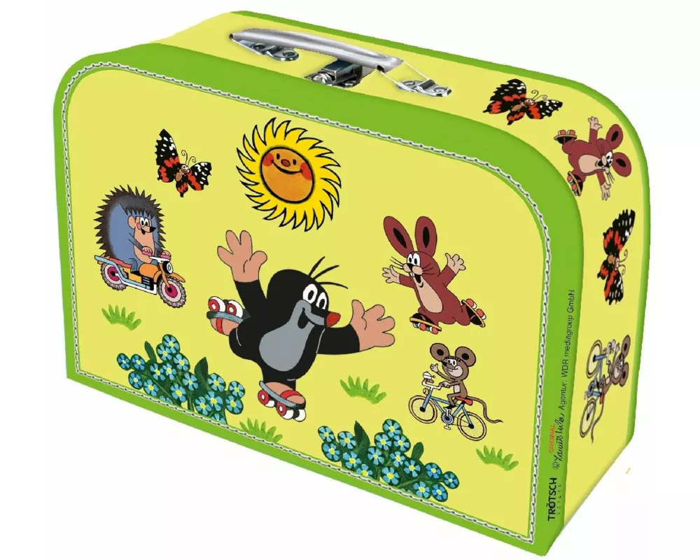 Kinderkoffer Der kleine Maulwurf Spielzeugkoffer für Kindergarten, Hort & Co