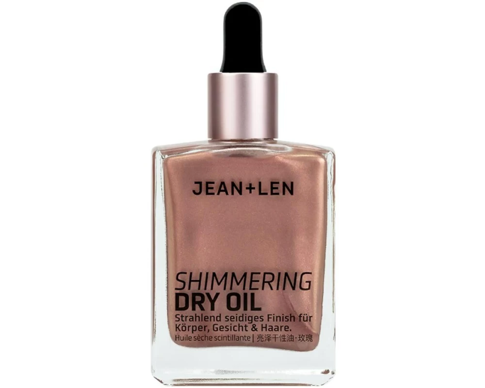 Jean & Len Körperöl Shimmering Dry Oil Rosé 50 ml