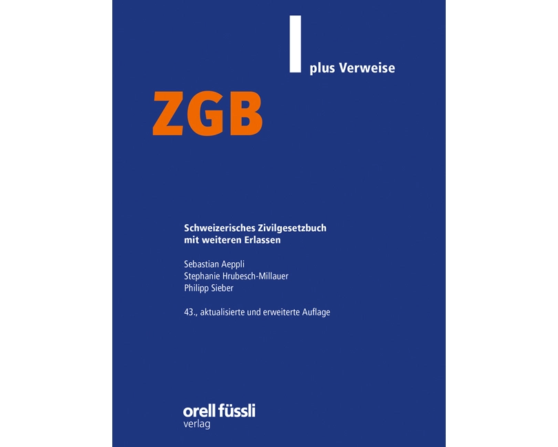 ZGB plus Verweise