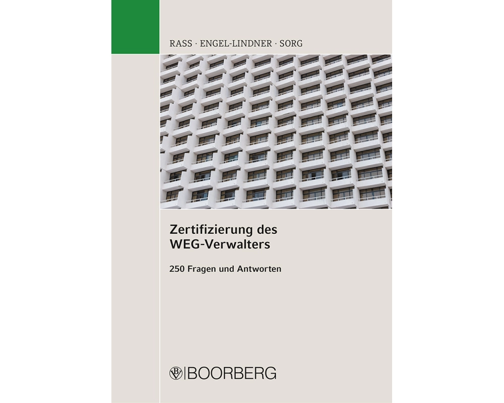 Zertifizierung des WEG-Verwalters