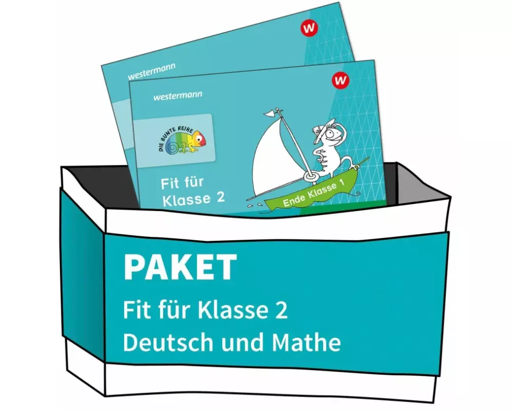 DIE BUNTE REIHE - Deutsch/Mathematik. Paket Fit für Klasse 2