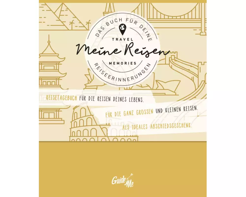 GuideMe Reisetagebuch Travel Memories „Meine Reisen“