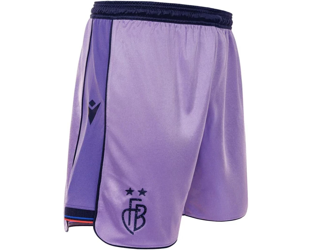 Macron FC Basel Auswärtsshorts 25/26 L, Lavendel