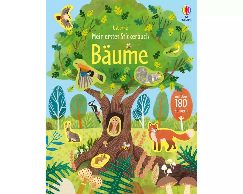 Mein erstes Stickerbuch: Bäume