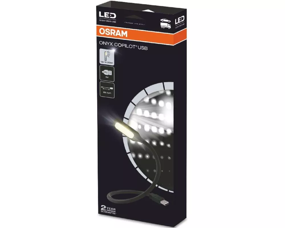OSRAM ONYX COPILOT LED 12/24V USB-Anschluss LKW/PKW