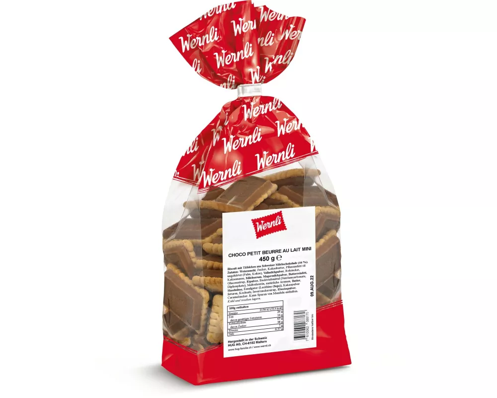 Wernli Guetzli Choco Petit Beurre au lait Mini 450 g