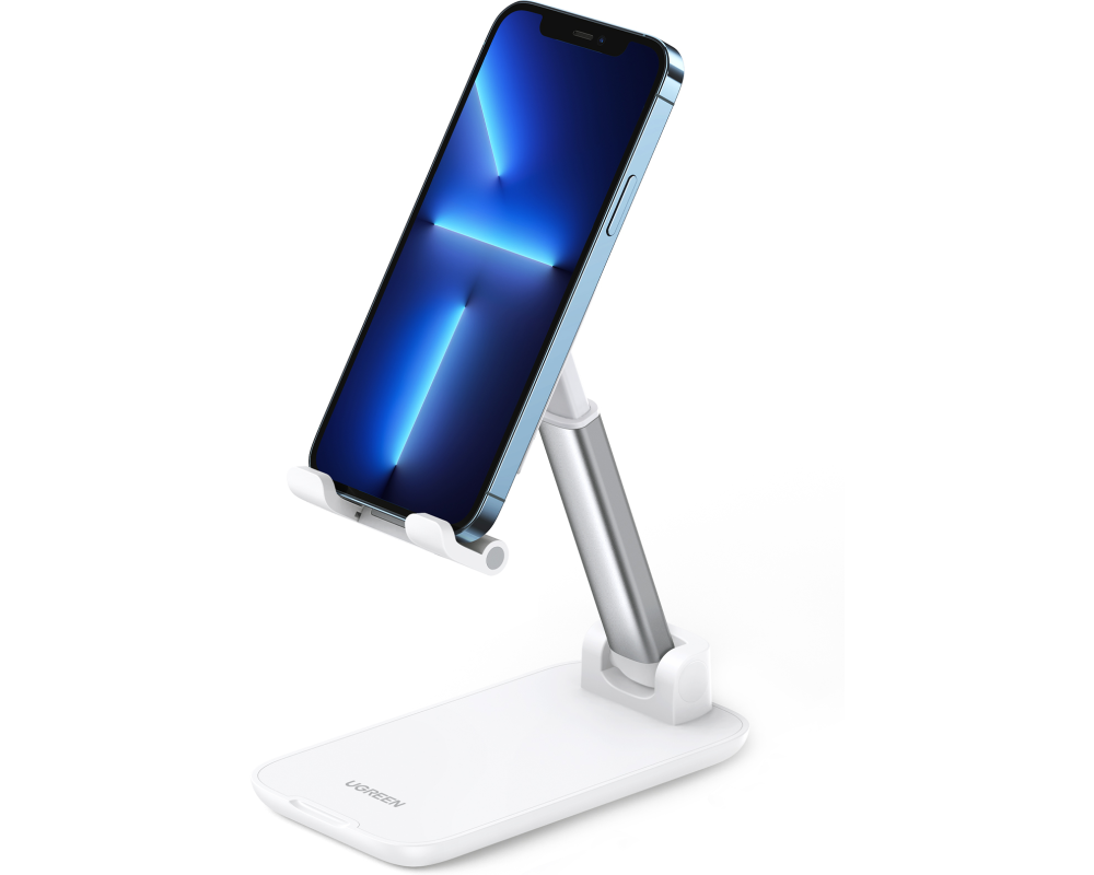 UGREEN Multiangle Phone Desktop 20434 Stand Foldable, White