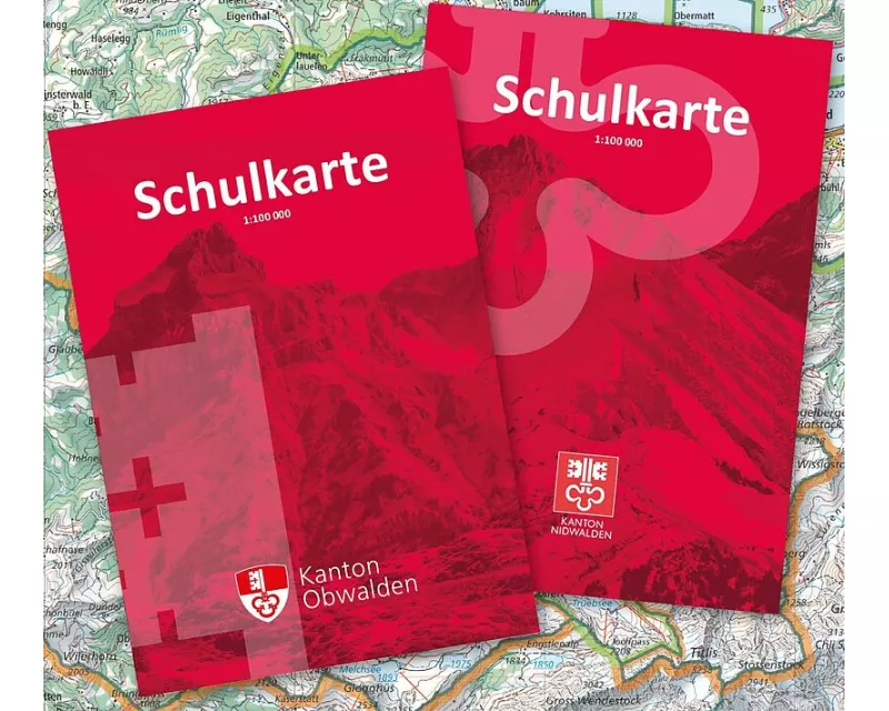Schulkarte Kanton Obwalden/Nidwalden