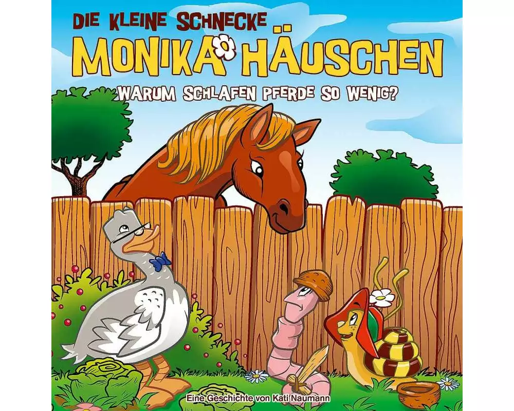 Die kleine Schnecke Monika Häuschen 63: Warum schlafen Pferde so wenig?