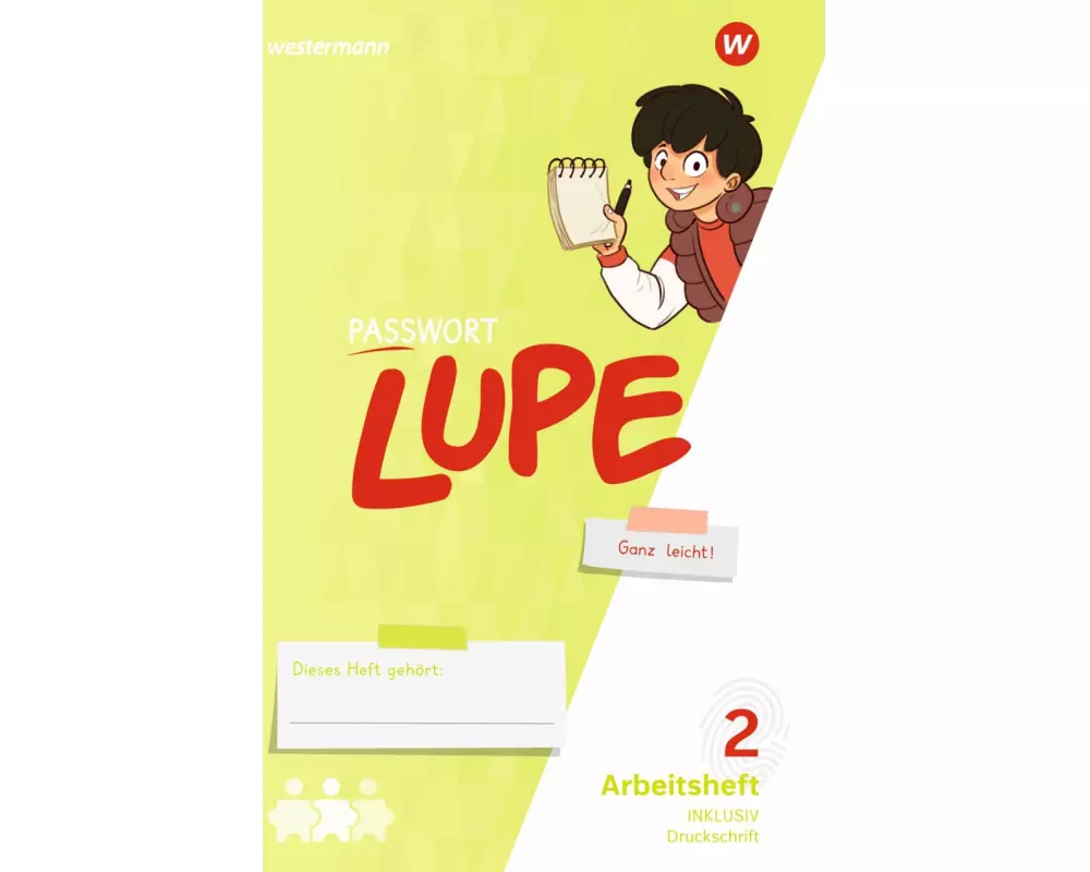 PASSWORT LUPE - Sprachbuch. Arbeitsheft Inklusion 2 DS