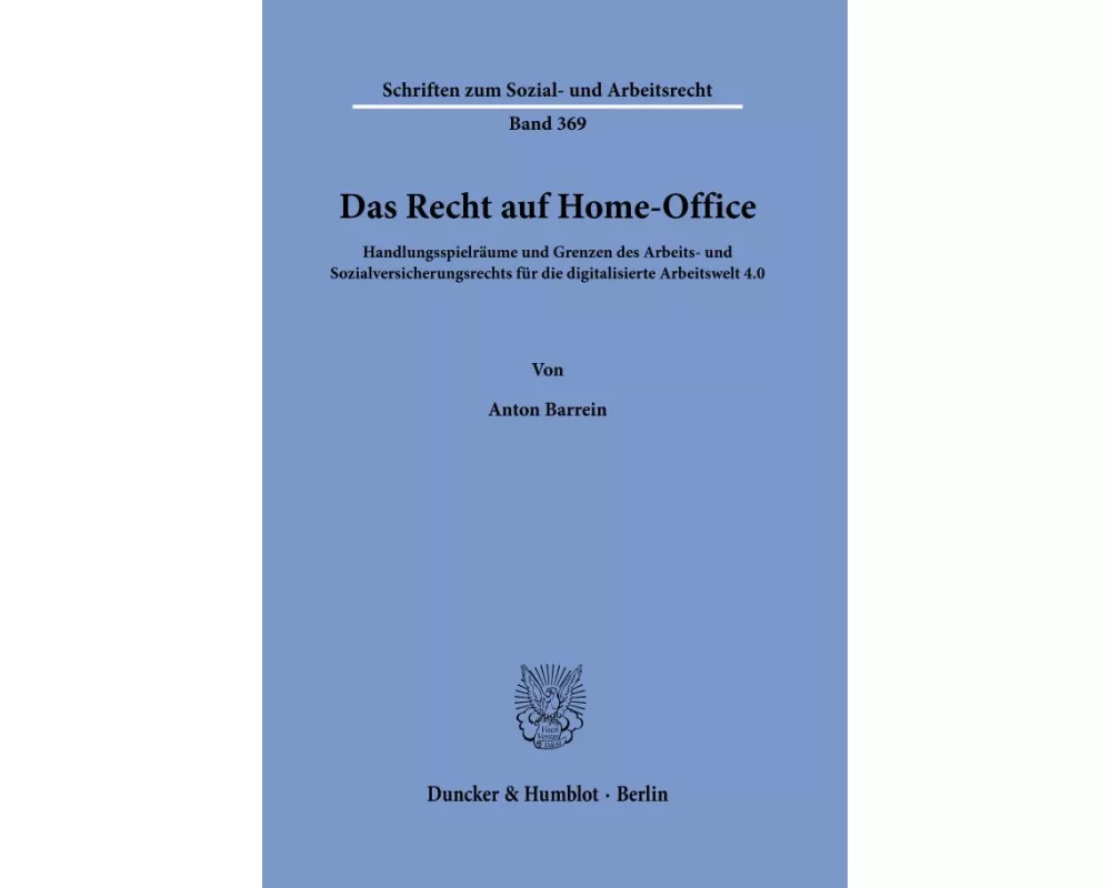 Das Recht auf Home-Office