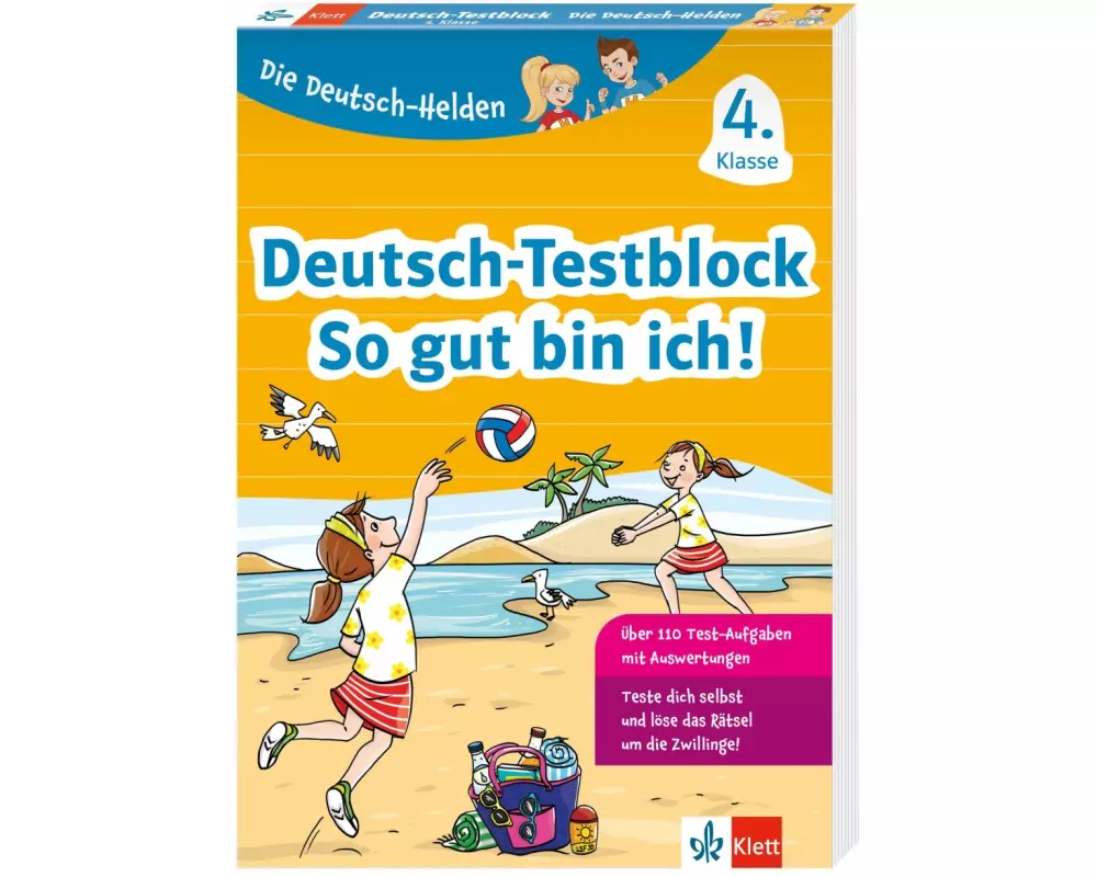 Klett Die Deutsch-Helden: Deutsch-Testblock So gut bin ich! 4. Klasse