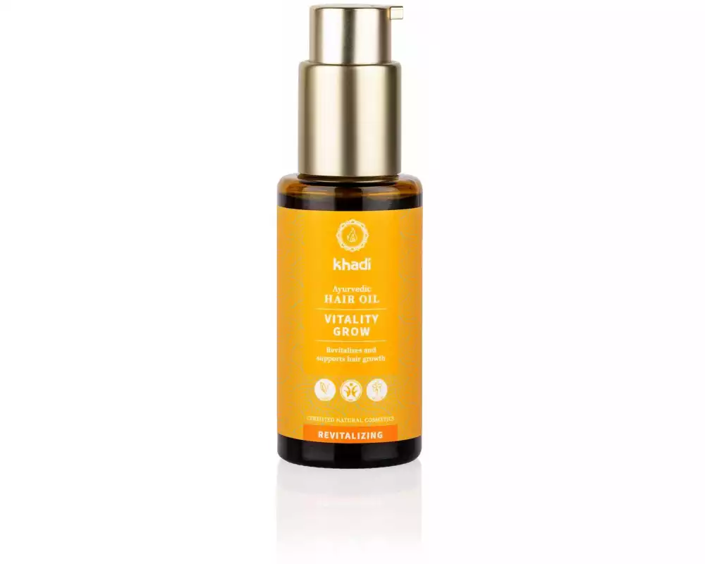 khadi Haaröl ayurvedisch Vitality Grow 50 ml