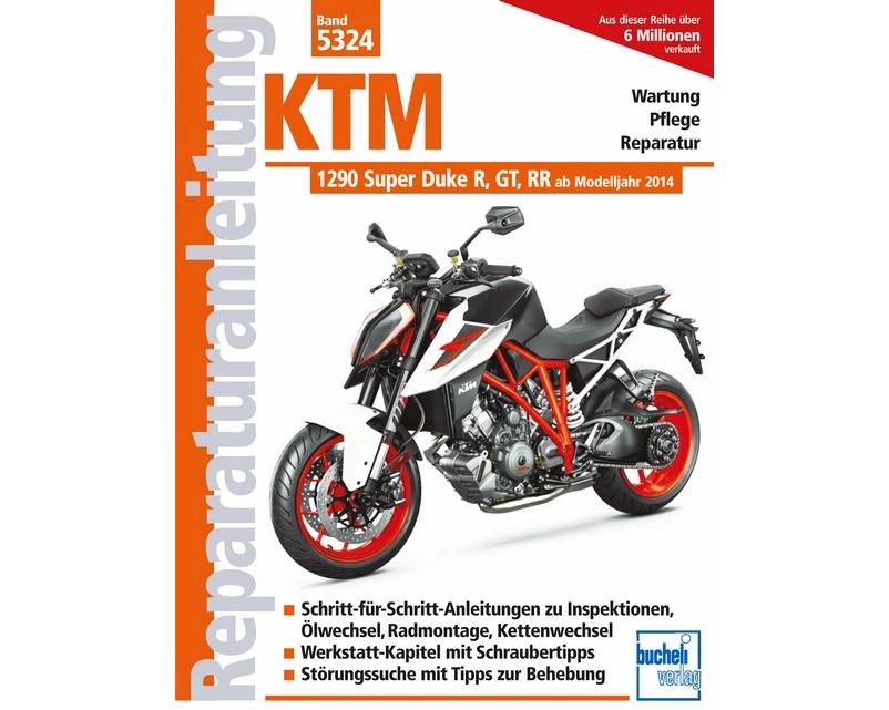KTM 1290 Super Duke R, GT und RR ab Modelljahr 2014