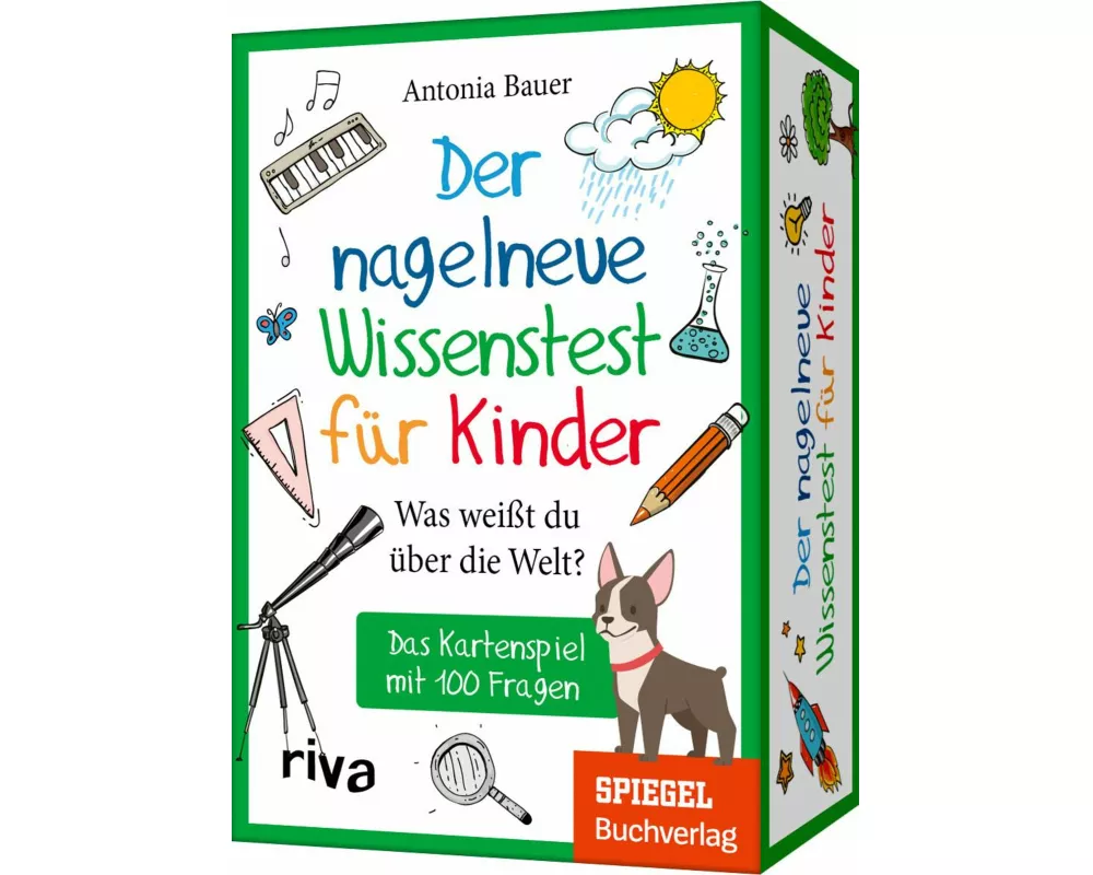 Der nagelneue Wissenstest für Kinder – Was weißt du über die Welt?