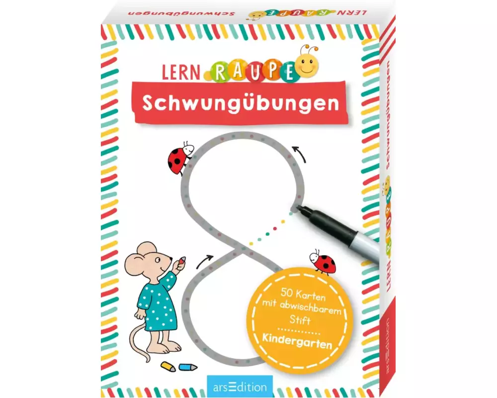 Lernraupe – Schwungübungen