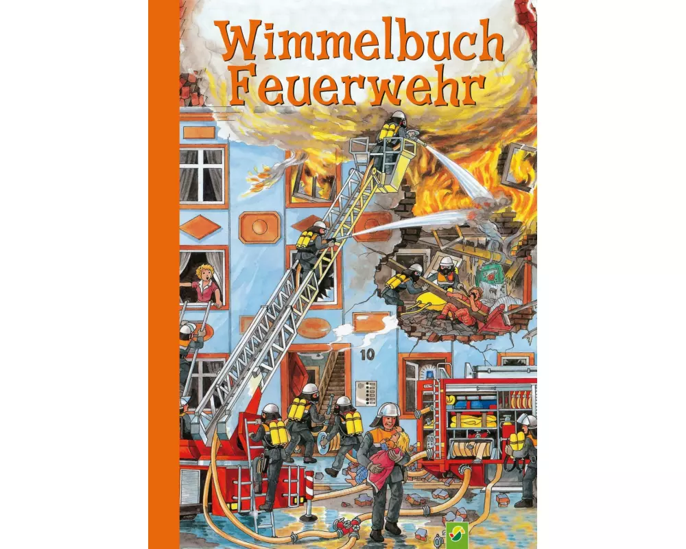 Wimmelbuch Feuerwehr für Kinder ab 3 Jahren