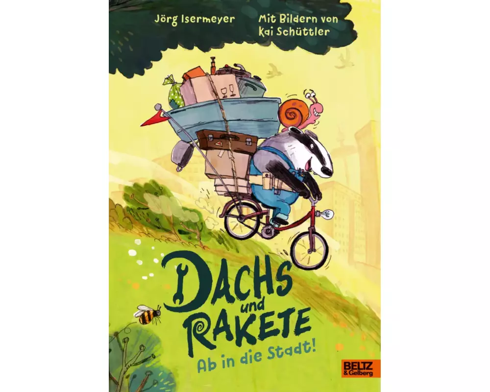 Dachs und Rakete. Ab in die Stadt!