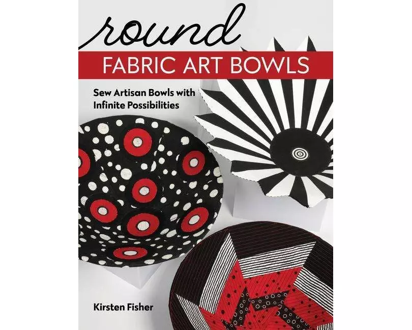 Round Fabric Art Bowls