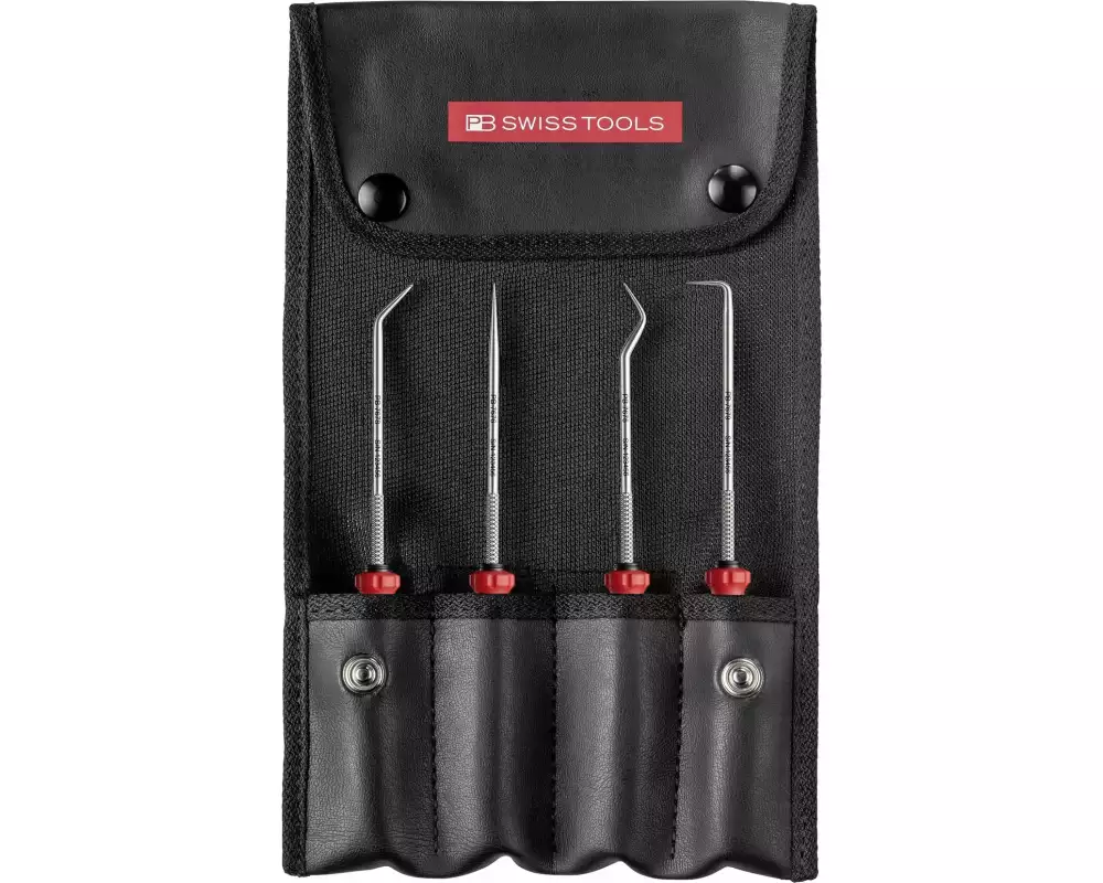 PB Swiss Tools Hakenwerkzeugset PickTool 38681 SwissGrip Evo 4-teilig