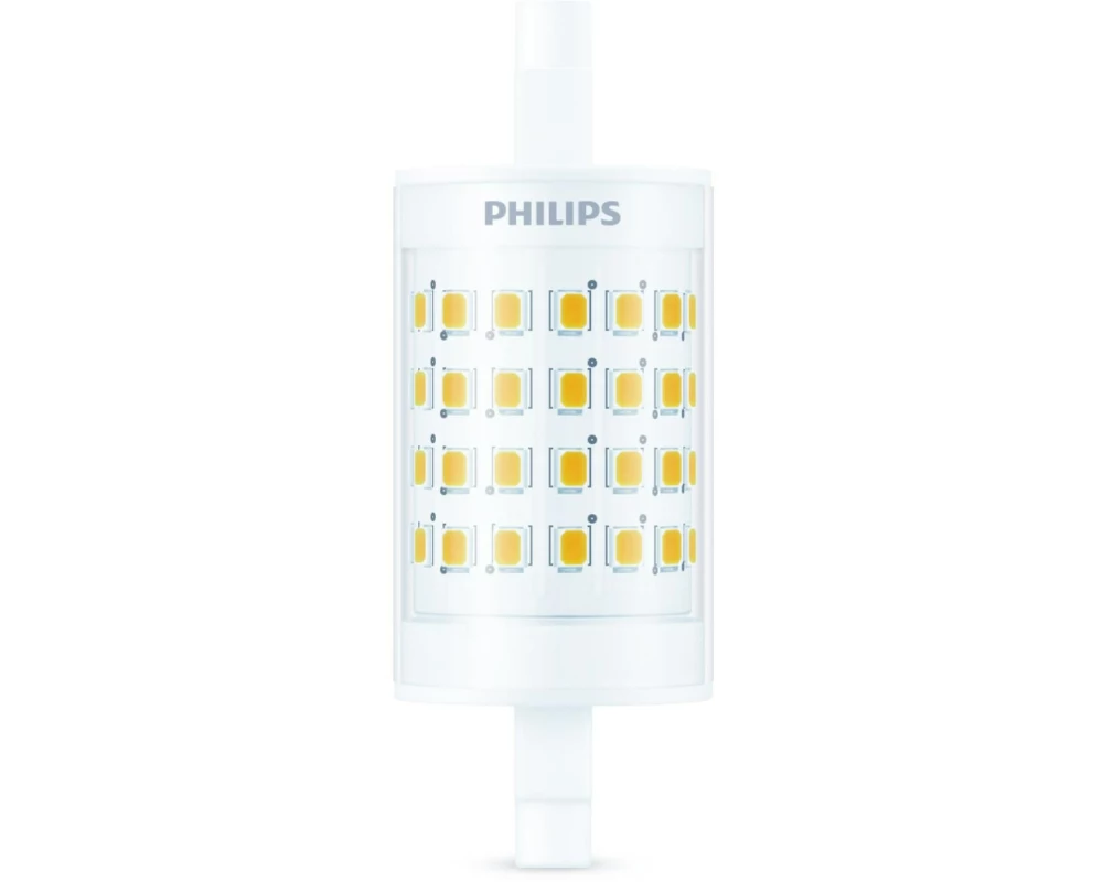 Philips LED Lampe 7.5W (60W), R7s, 950 lm, 3000K, Warmweiss