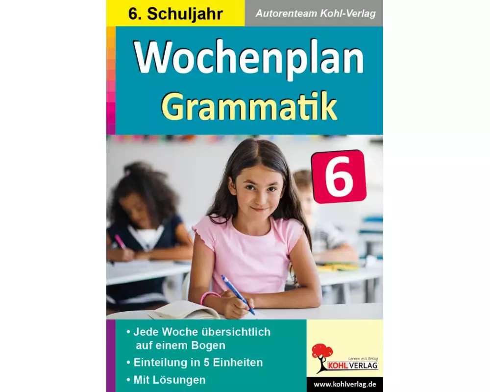 Wochenplan Grammatik / Klasse 6