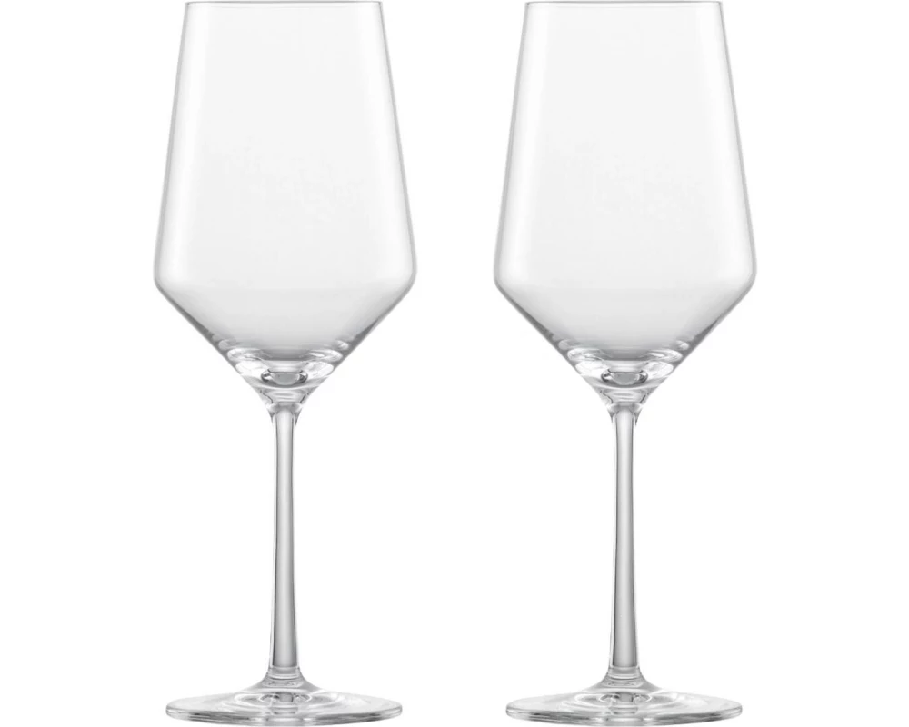 Schott Zwiesel Rotweinglas Cabernet Pure 550 ml, 2 Stück, Transparent