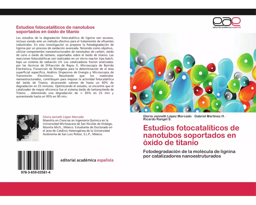 Estudios fotocatalíticos de nanotubos soportados en óxido de titanio