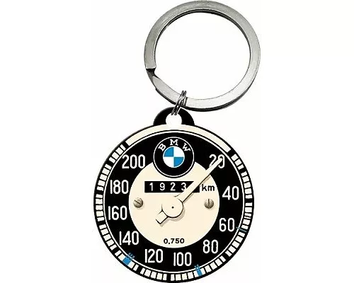 Schlüsselanhänger rund. BMW / Tachometer