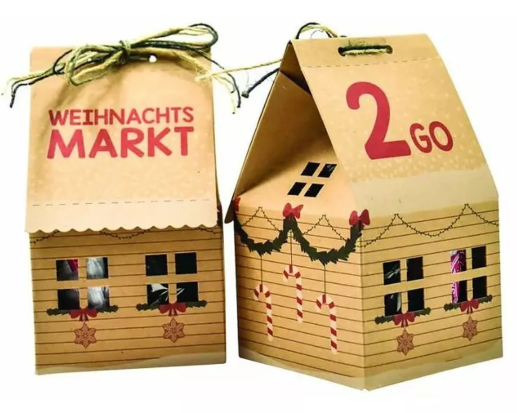 Weihnachtsmarkt Haus