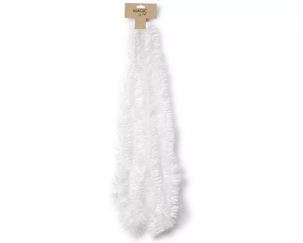 INGES CHRISTMAS DECOR Girlande 270 cm, Weiss