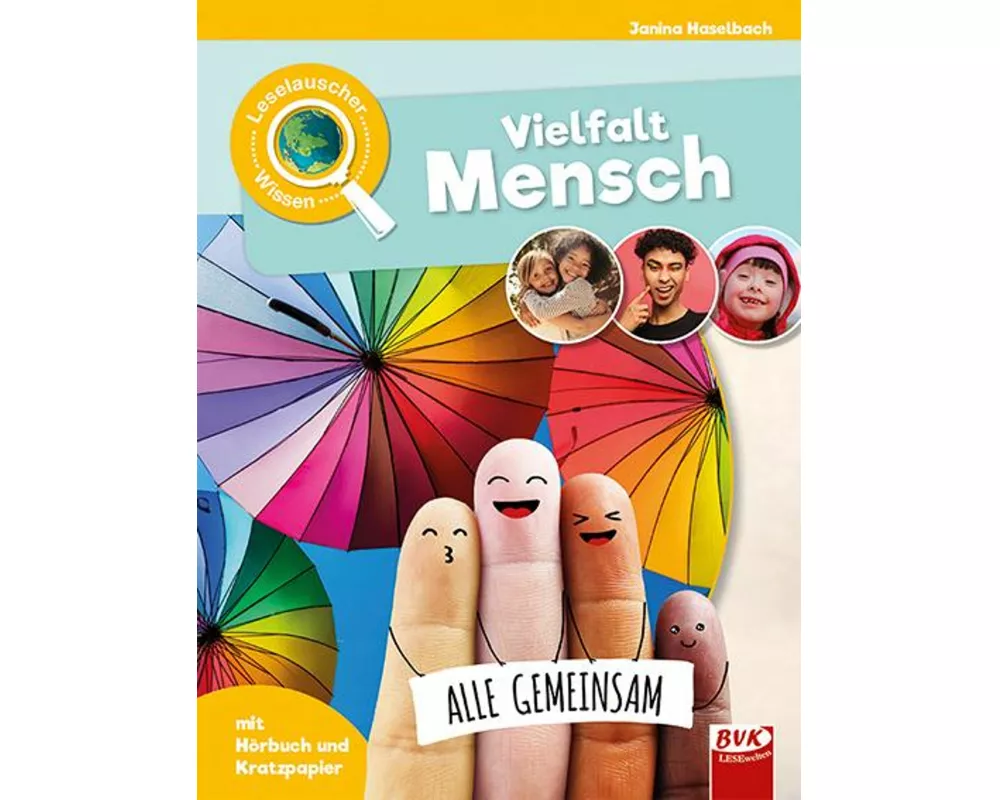 Leselauscher Wissen: Vielfalt Mensch
