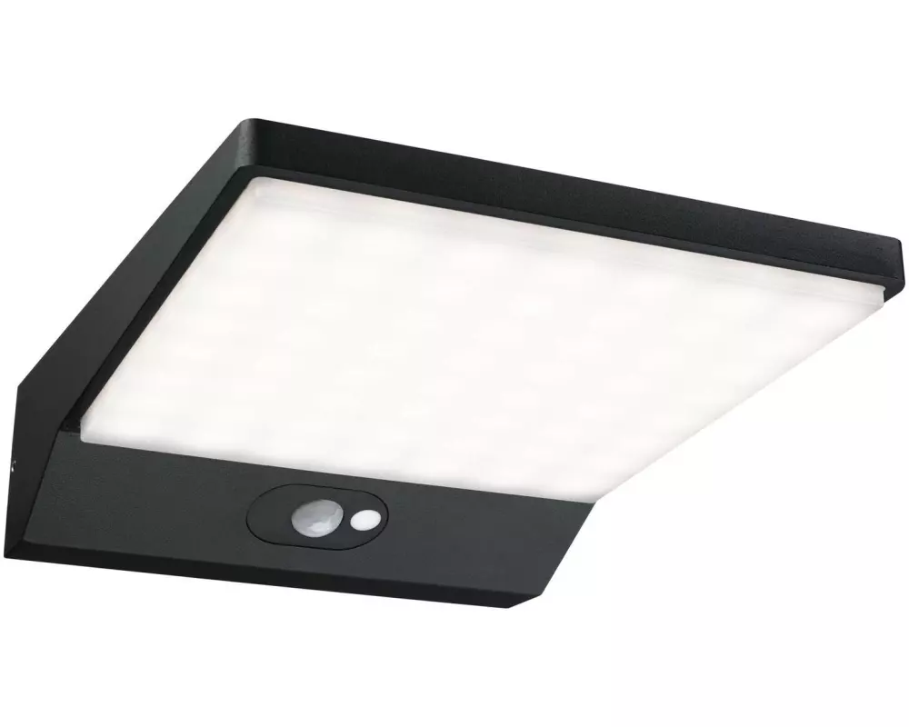 Paulmann Solar LED Aussenwandleuchte Ronas, Dunkelgrau