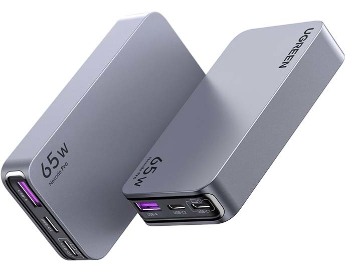 UGREEN USB Travelcharger Nexode Pro 25356 65W, 3-Port,PD,GaN