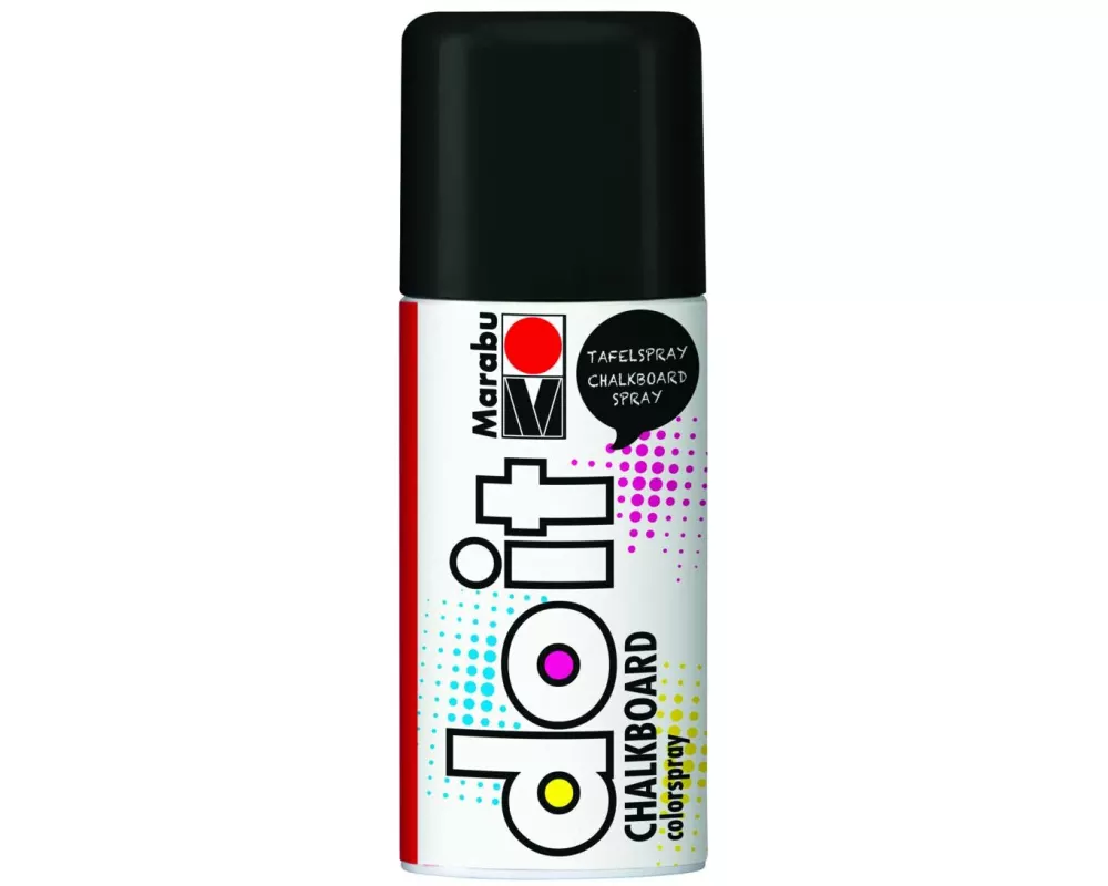 Marabu Sprühfarbe do it Chalkboard 150 ml, Schwarz