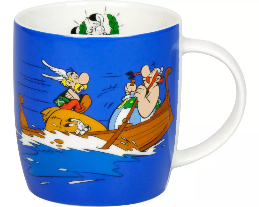 Könitz Universaltasse Asterix Rudern/Aviron 400 ml, Blau